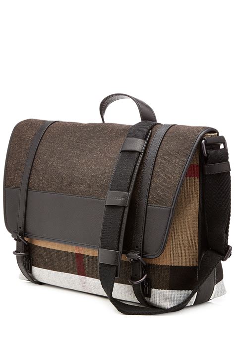 burberry men bag|burberry messenger bag men's.